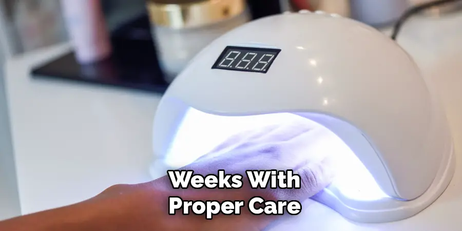 Weeks With
Proper Care