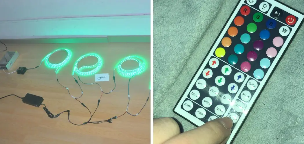 How to Connect Multiple Led Strip Lights to One Remote
