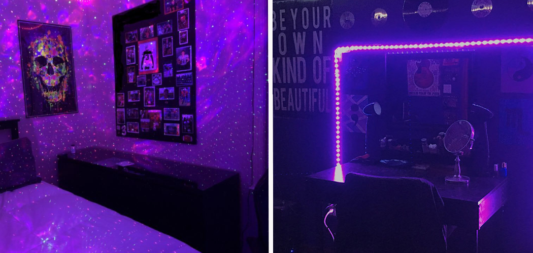 How to Make a Black Light With Led Lights