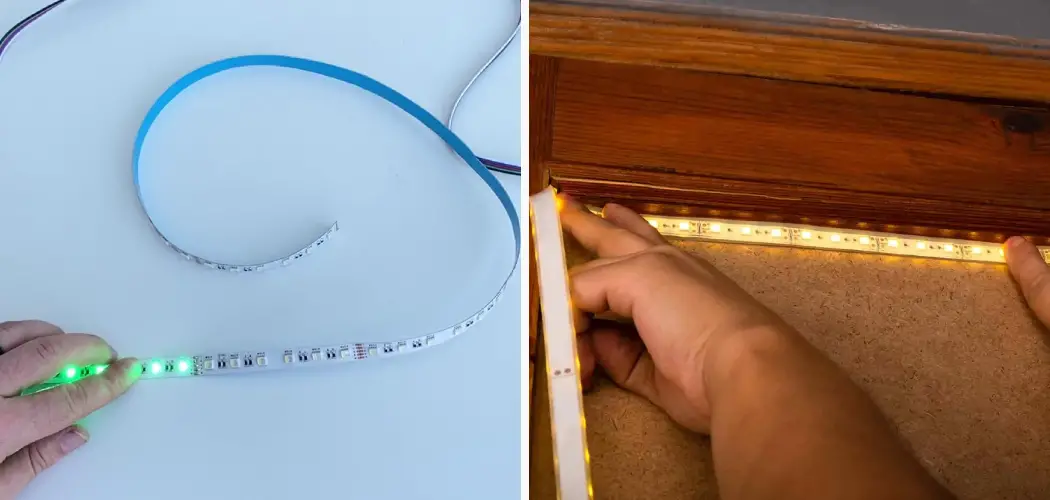 How to Rehang Led Strip Lights