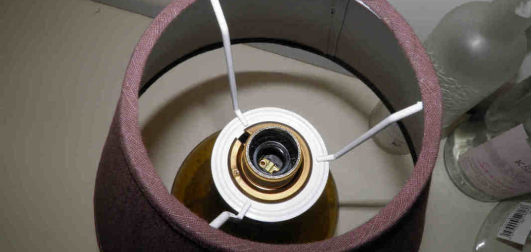 How to Fit Lamp Shade Reducer Ring