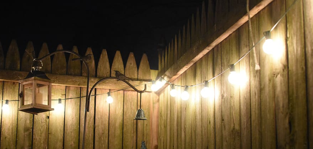 How to Hang Lights on Vinyl Fence