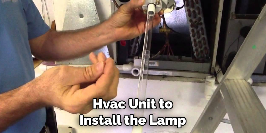 Hvac Unit to Install the Lamp