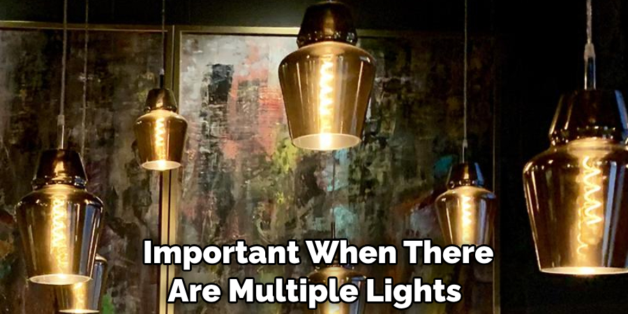  Important When There Are Multiple Lights