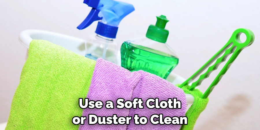 Use a Soft Cloth or Duster to Clean