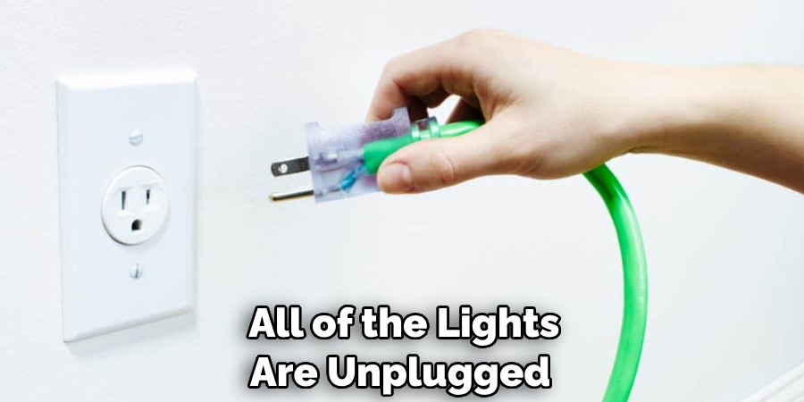  All of the Lights Are Unplugged