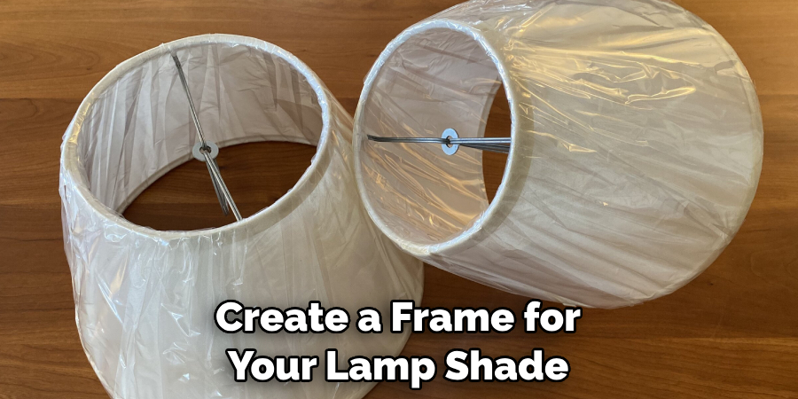 Create a Frame for Your Lamp Shade