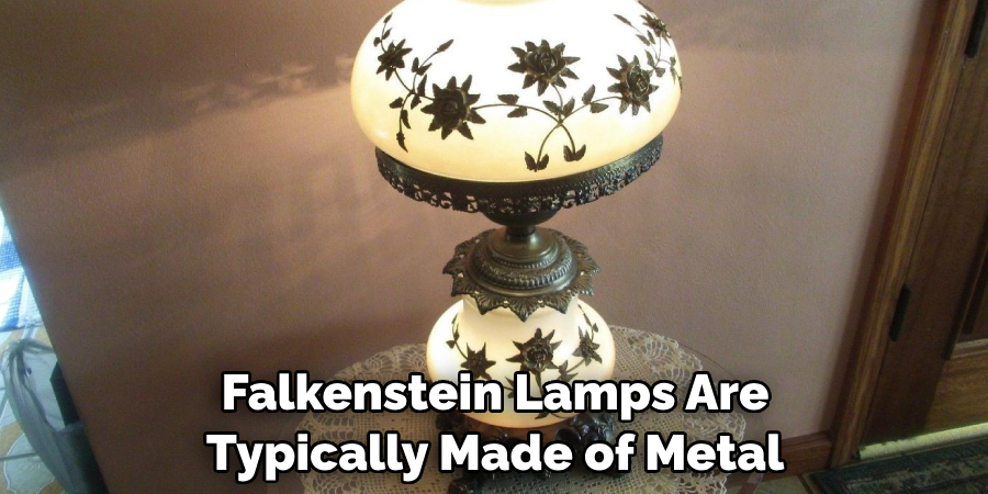 Falkenstein Lamps Are Typically Made of Metal