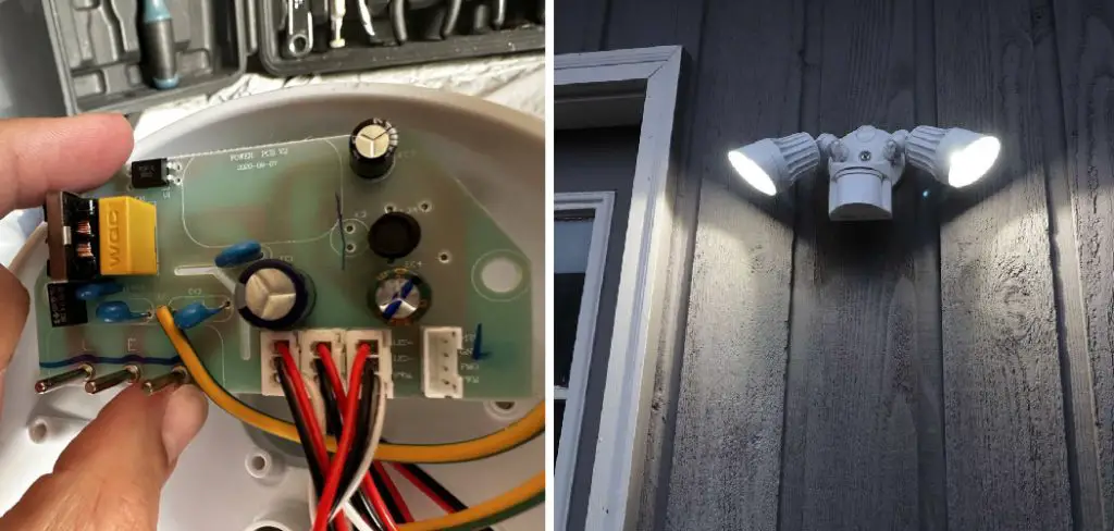 How to Bypass a Motion Sensor on a Flood Light