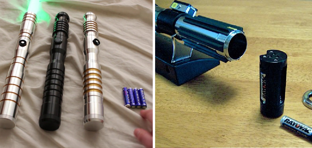 How to Change Batteries in Galaxy's Edge Lightsaber