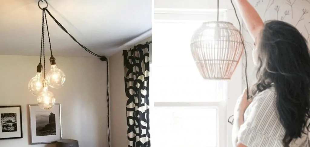 How to Hang Plug in Pendant Lights