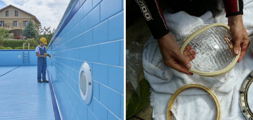 How to Seal a Pool Light