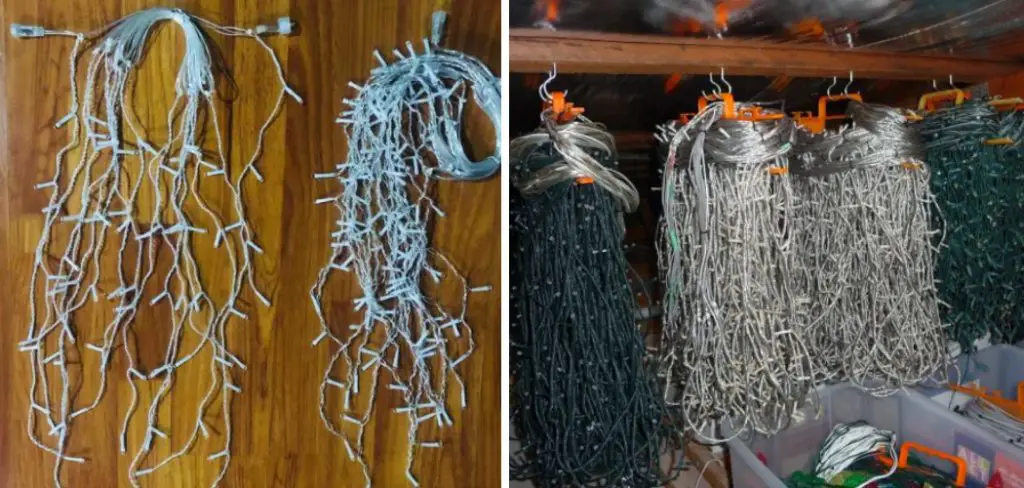 How to Store Icicle Lights