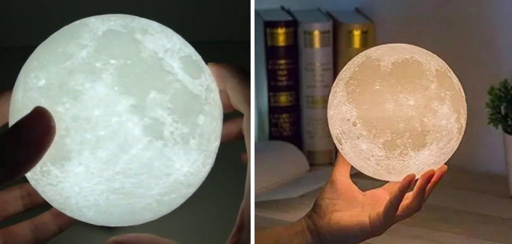 How to Turn on a Moon Lamp
