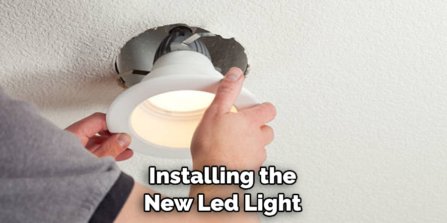 Installing the New Led Light