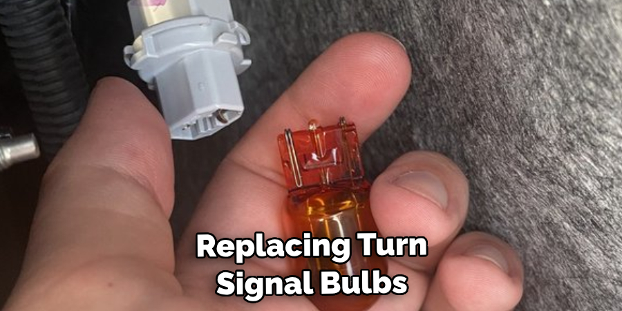 Replacing Turn Signal Bulbs