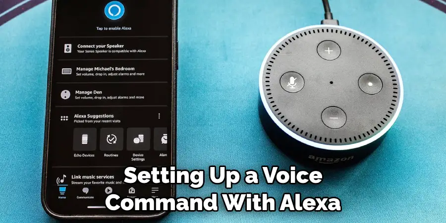 Setting Up a Voice Command With Alexa