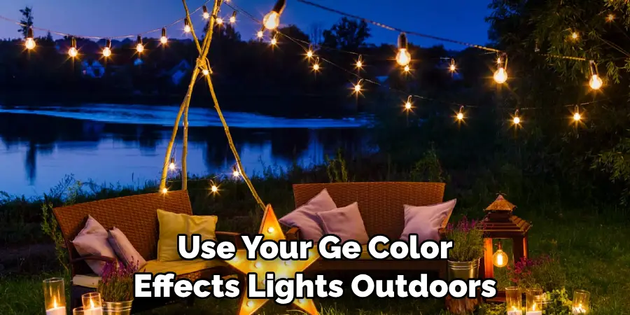 Use Your Ge Color Effects Lights Outdoors