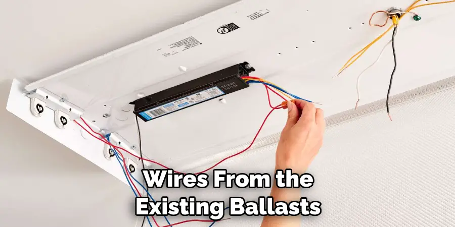 Wires From the Existing Ballasts