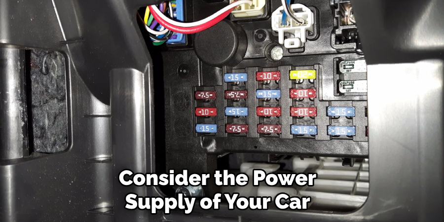 Consider the Power Supply of Your Car