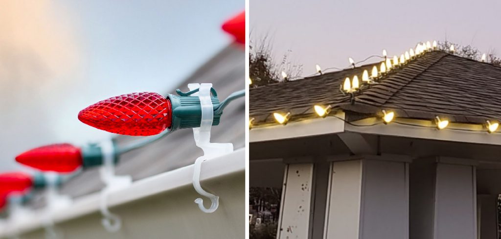 How to Hang Christmas Lights on Tile Roof