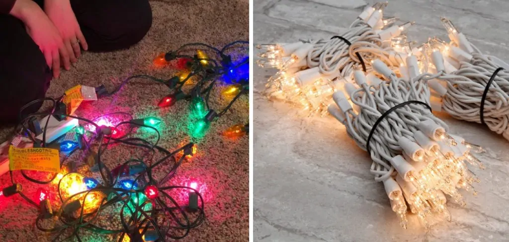 How to Shorten String Lights