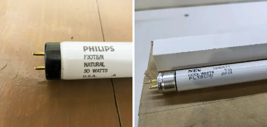 How to Change 2 Pin Fluorescent Light Bulb