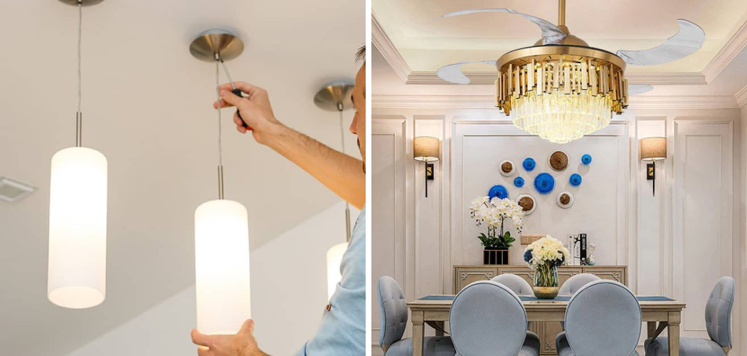 How to Change Can Light to Chandelier