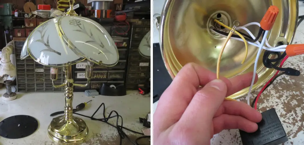 How to Fix a Touch Lamp