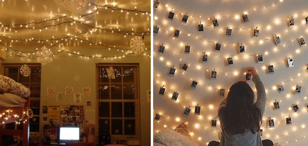 How to Hang LED Lights in Dorm