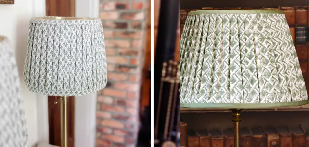 How to Make Pleated Lampshade