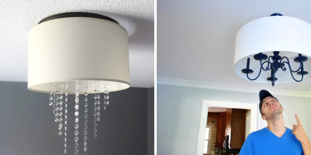 How to Update a Chandelier With a Drum Shade