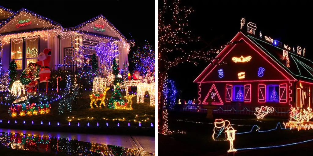 How to Cover Entire Roof with Christmas Lights