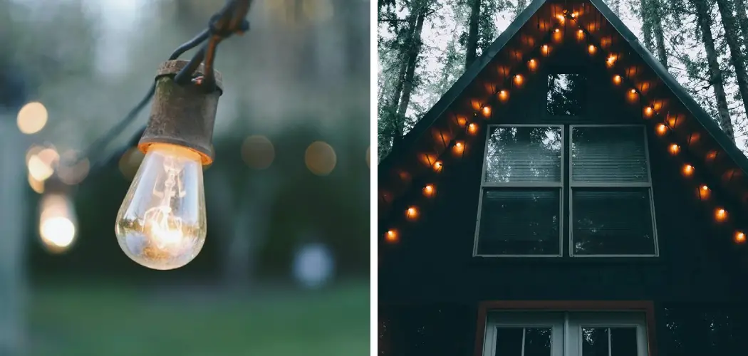 How to Clean Outdoor String Lights