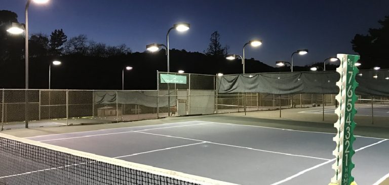 How to Fix Tennis Court Floodlights