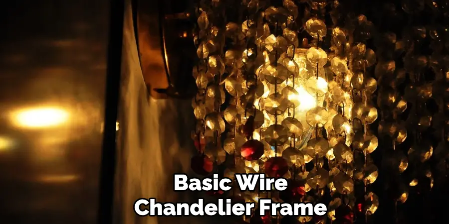 Basic Wire Chandelier Frame