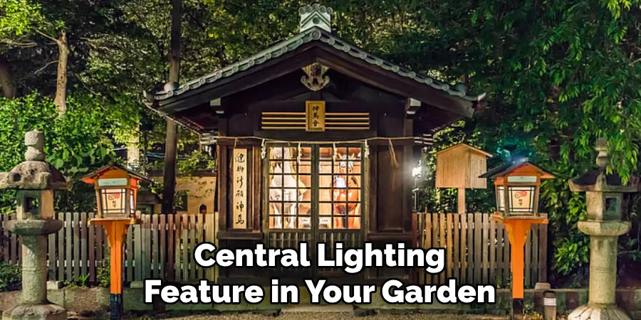 Central Lighting Feature in Your Garden