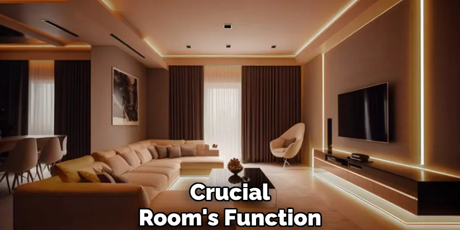 Crucial
Room's Function