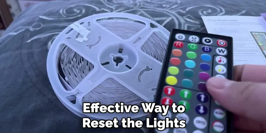 Effective Way to Reset the Lights