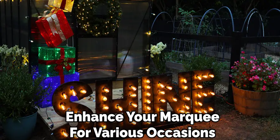 Enhance Your Marquee for Various Occasions