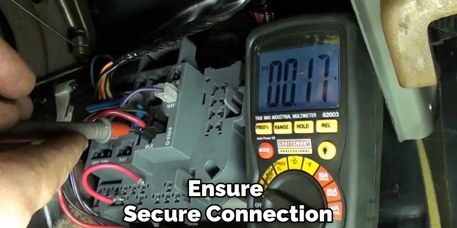 Ensure 
Secure Connection