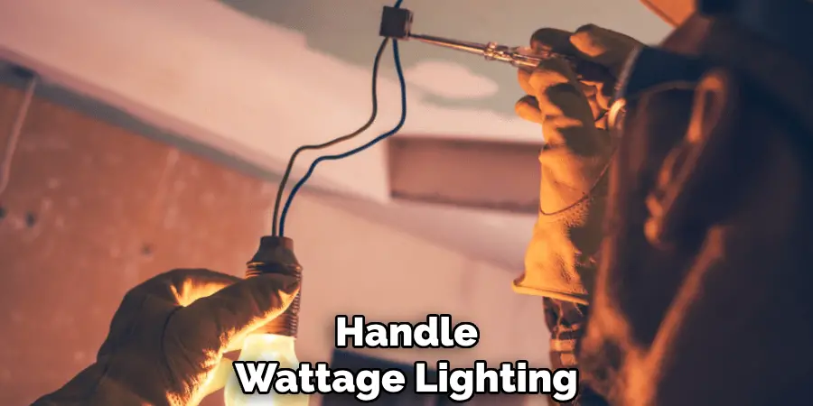 Handle
Wattage Lighting