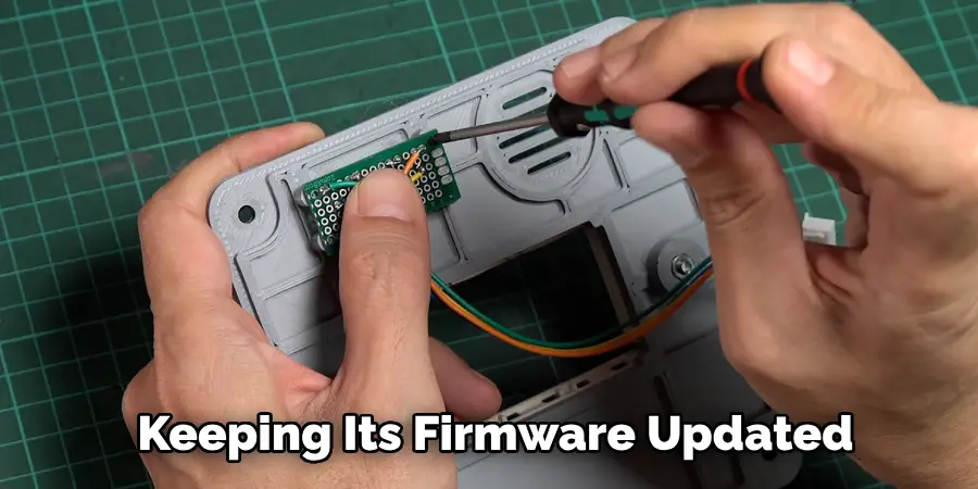 Keeping Its Firmware Updated