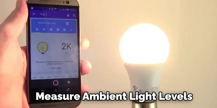 Measure Ambient Light Levels