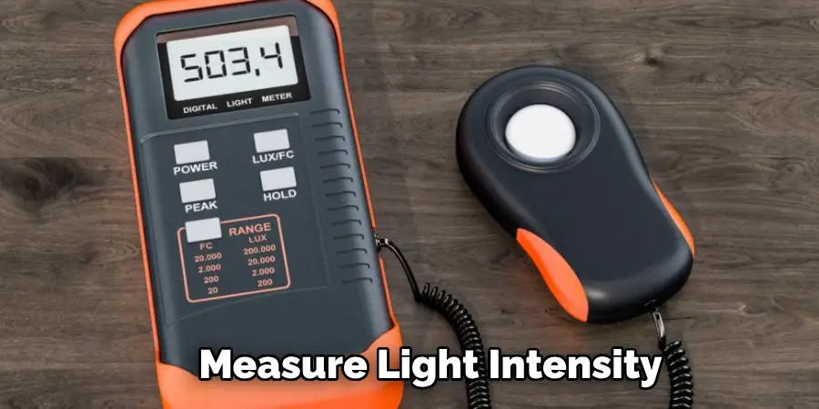 Measure Light Intensity