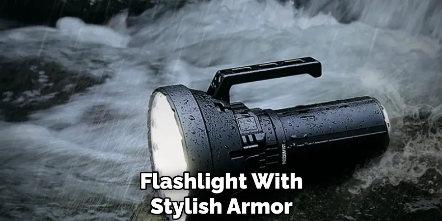 Flashlight With Stylish Armor