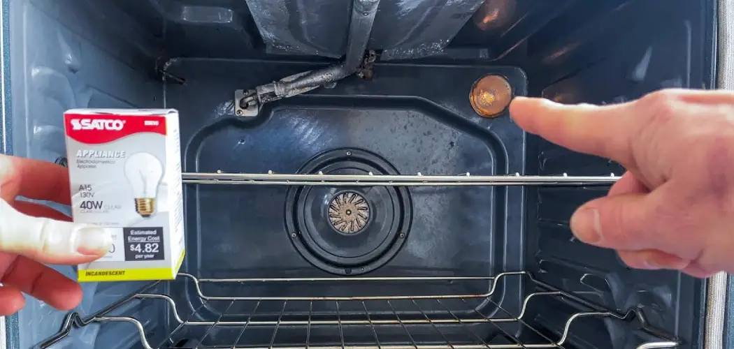 How to Change Whirlpool Oven Light