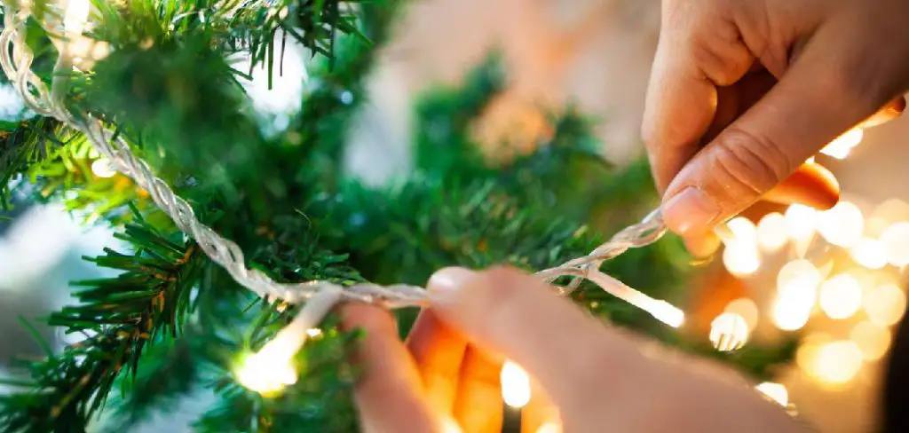 How to Connect Lights on Christmas Tree