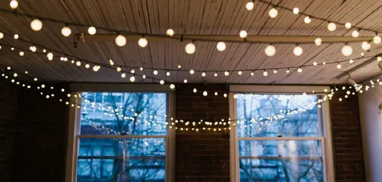 How to Hang Indoor String Lights