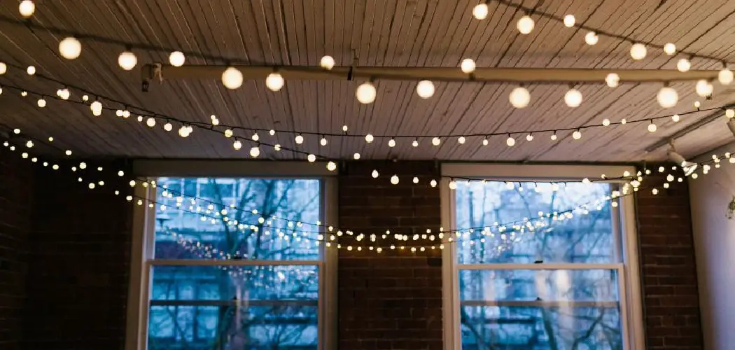 How to Hang Indoor String Lights